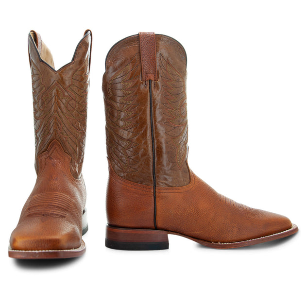 Soto Boots Men's Broad Square Toe Cowboy Boots H8003 | Soto Boots