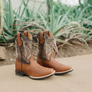 Kids Miel Square Toe Cowboy Boots by Soto Boots K4003 - Soto Boots