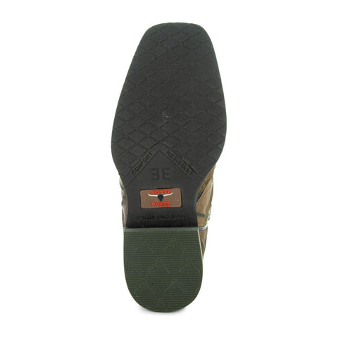 Soto Boots Kids Pirarucu Print Cowboy Boots K4008 - Soto Boots