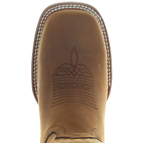 Soto Boots Women's Leather Square Toe Cowboy Boots M4008 - Soto Boots