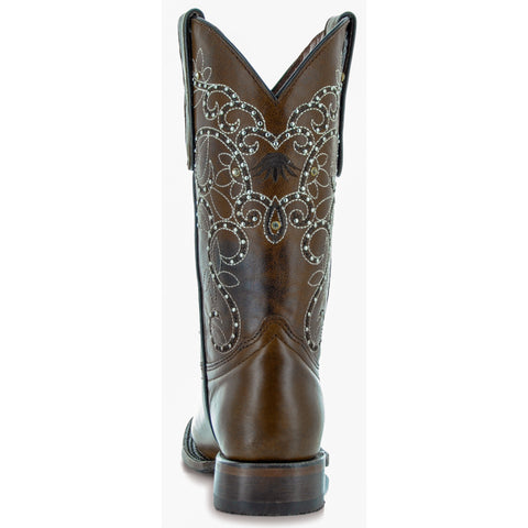 Soto Boots Womens Studded Cowboy Boots M50054