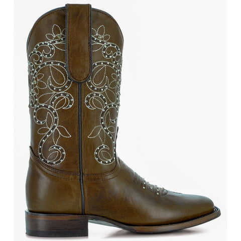 Soto Boots Womens Studded Cowboy Boots M50054