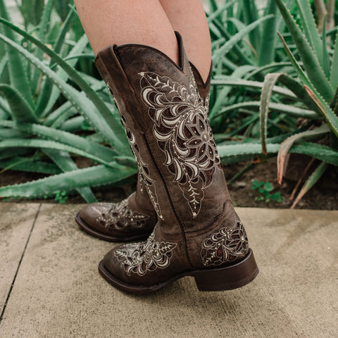 Soto Boots Inlay Cowboy Boots M50055 - Soto Boots