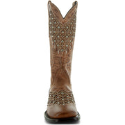 Soto Boots Womens Studded Inlay Cowgirl Boots M50058 - Soto Boots