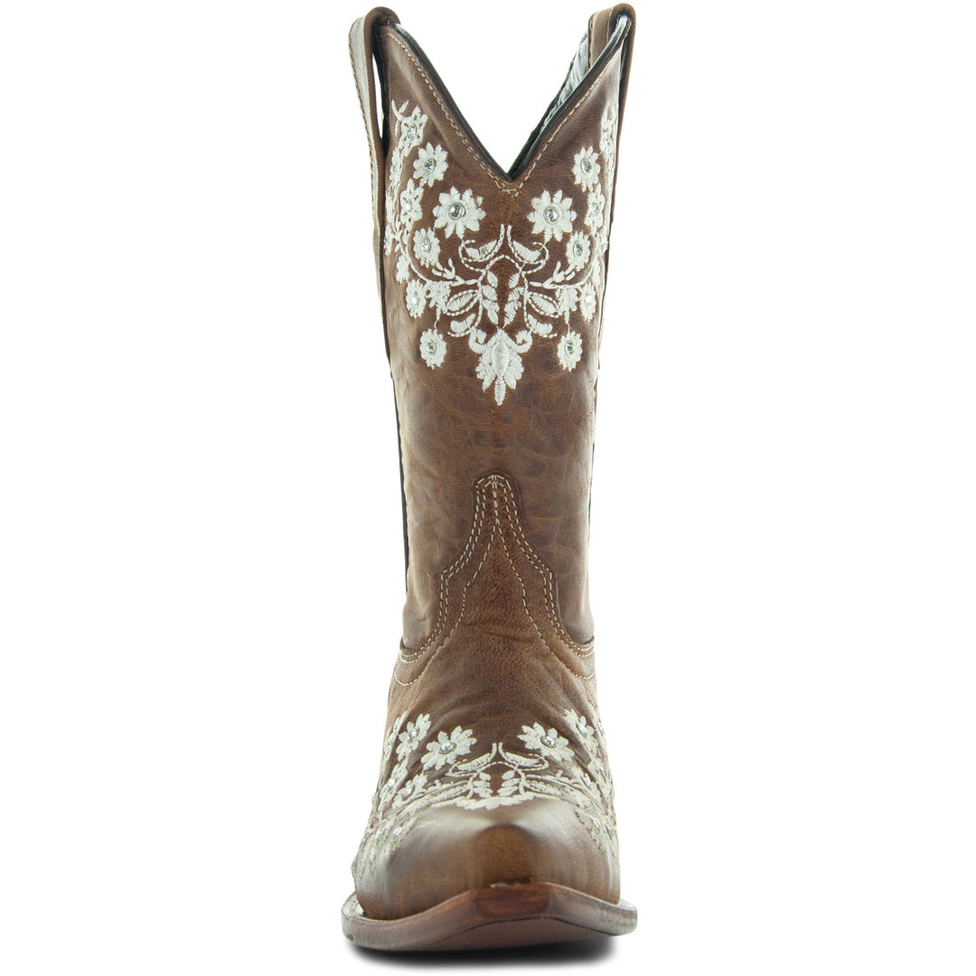 Soto Boots Womens Floral Embroidery Cowgirl Boots M50059 | Soto Boots
