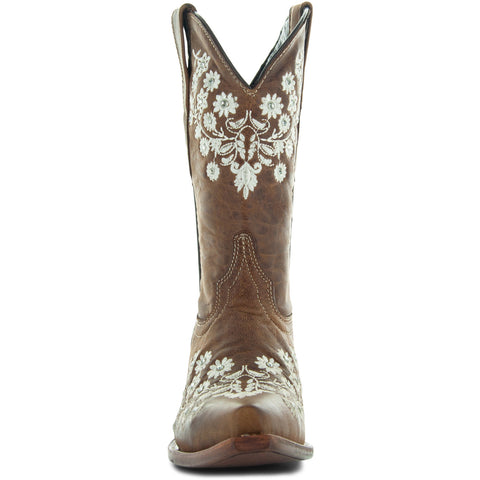 Soto Boots Womens Floral Embroidery Cowgirl Boots M50059 - Soto Boots