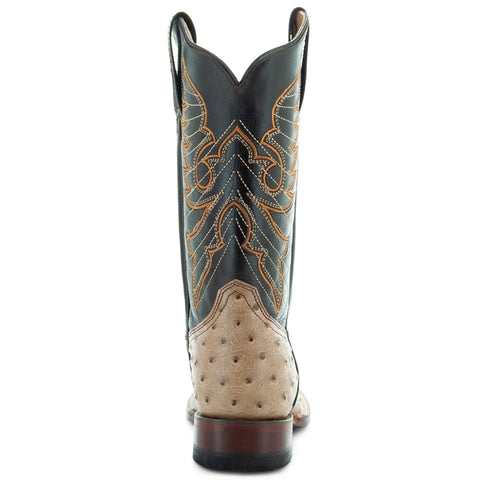 Soto Boots Women's Ostrich Print Cowgirl Boots M8002 Orix - Soto Boots