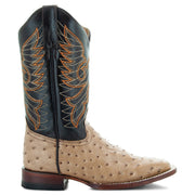 Soto Boots Women's Ostrich Print Cowgirl Boots M8002 Orix - Soto Boots