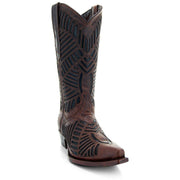 Soto Boots  Womens Inlay Cowgirl Boots M50048 - Soto Boots